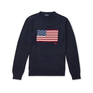 Ralph Lauren The Iconic Flag Sweater NWT